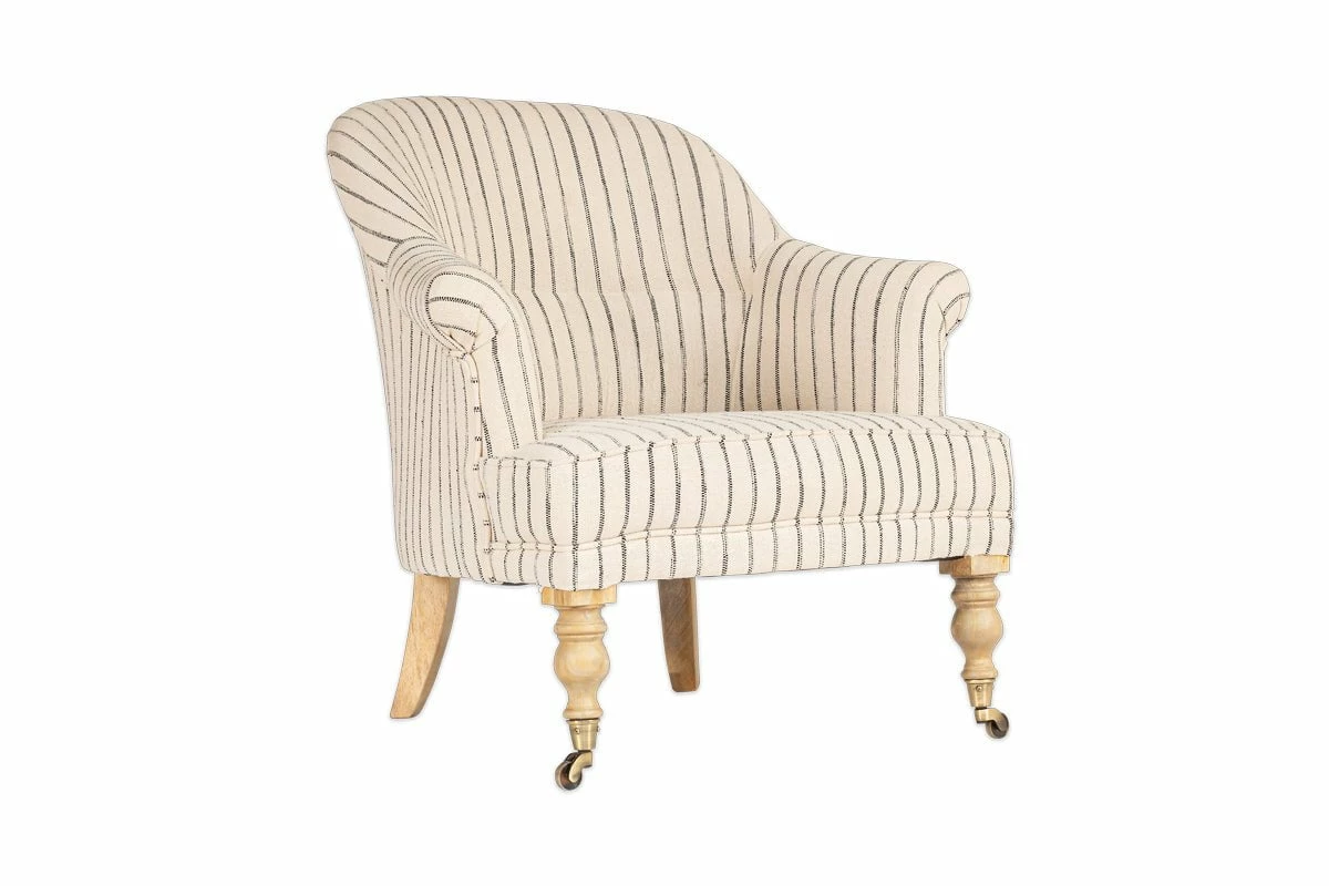 Sanja Stripe Armchair 9 Sanja Stripe Armchair - Image 7