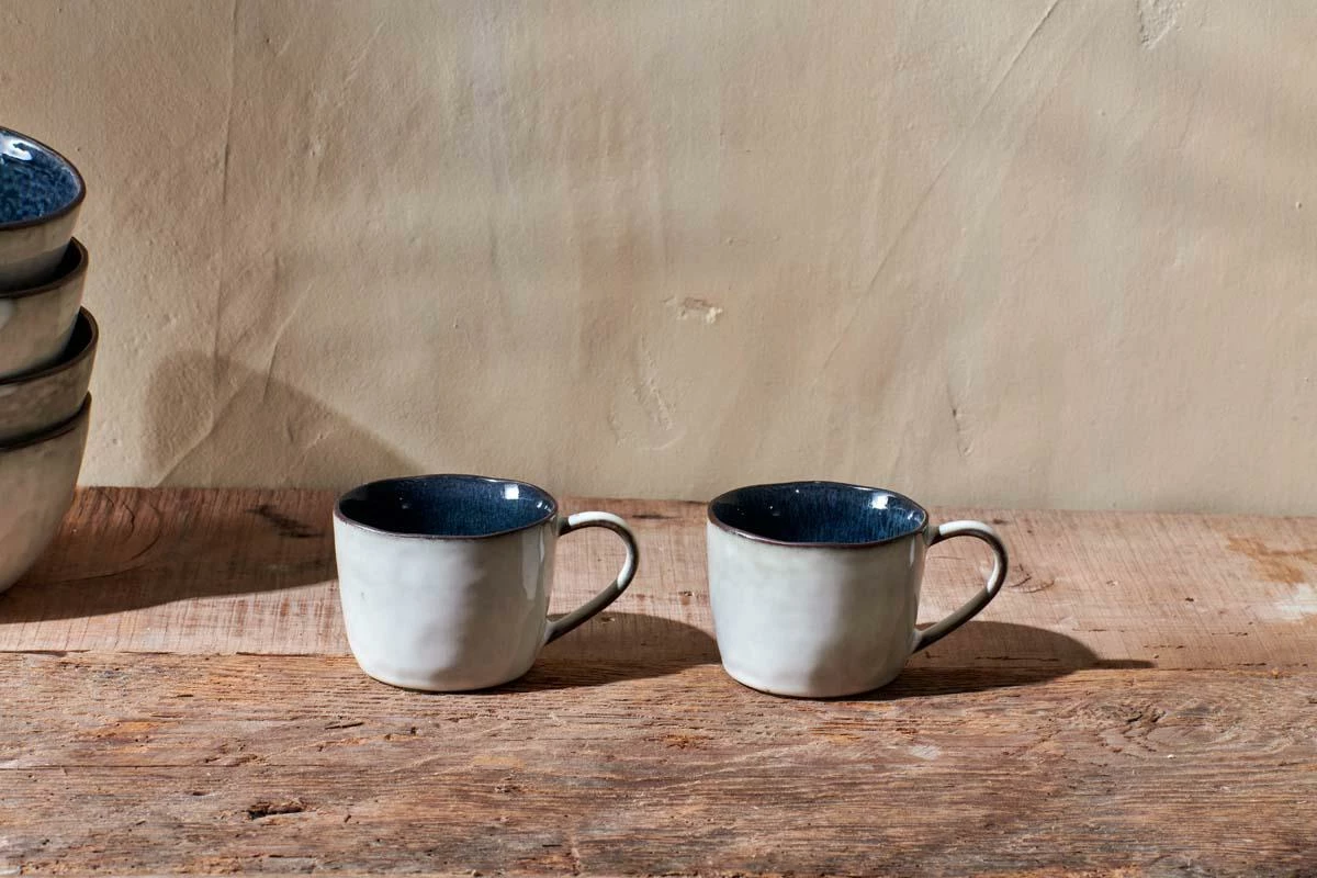 Simi Mug - Deep Blue - Small (Set Of 2) 3 Simi Mug - Deep Blue - Small (Set Of 2)