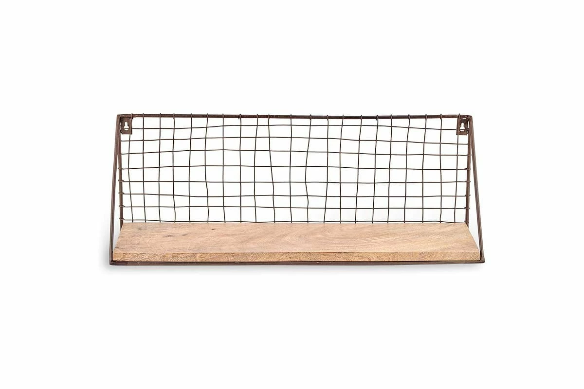 Tamba Mango Wood Shelf - Small 9 Tamba Mango Wood Shelf - Small - Image 7