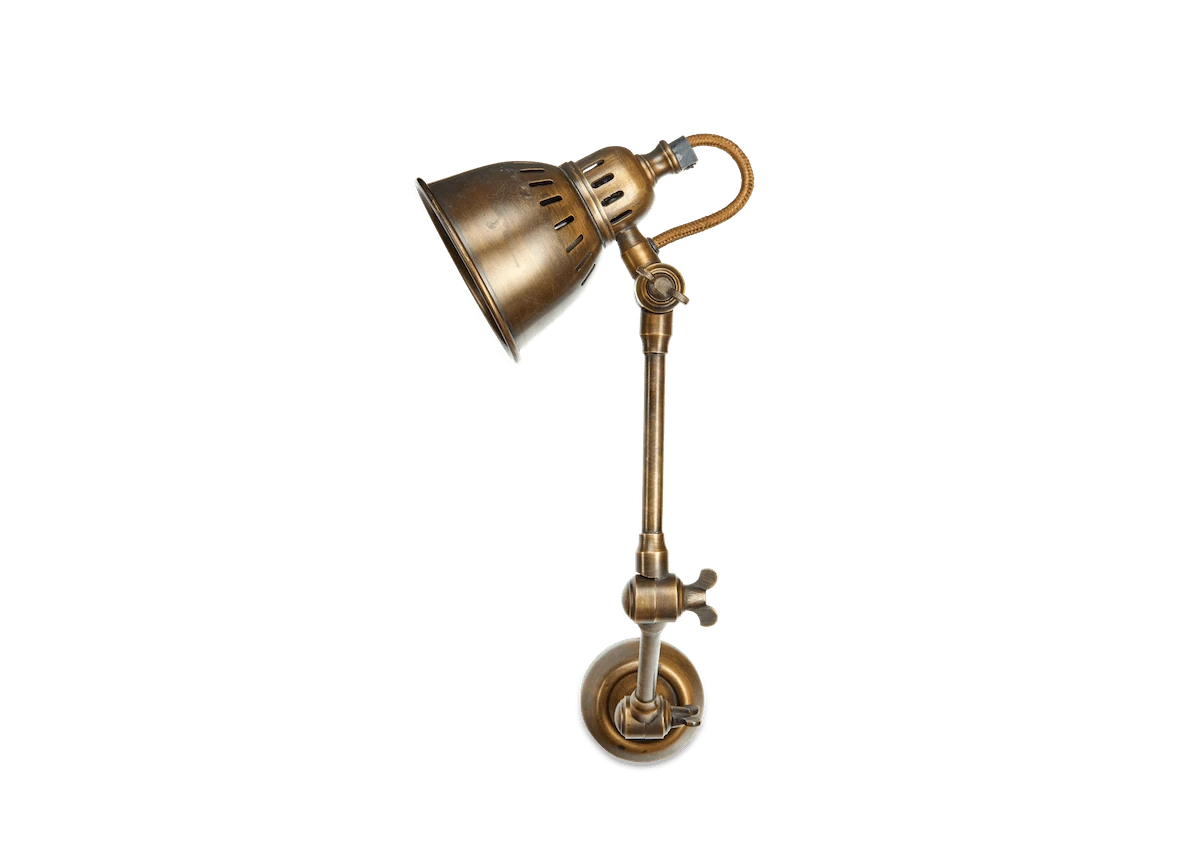 Tubu Brass Extendable Wall Light - Antique Brass 6 Tubu Brass Extendable Wall Light - Antique Brass - Image 4