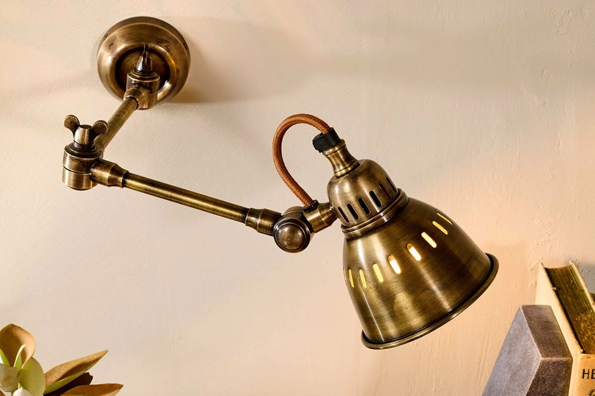 Tubu Brass Extendable Wall Light - Antique Brass 3 Tubu Brass Extendable Wall Light - Antique Brass