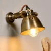 Tubu Brass Spot Light - Antique Brass -furniture Sales Store nkuku tubu brass spot light antique brass 5055672475651 33100536774832
