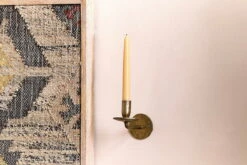Usma Iron Candle Sconce