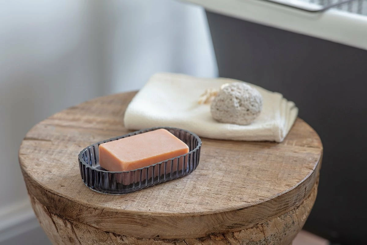 Valeska Recycled Glass Soap Dish 3 Valeska Recycled Glass Soap Dish