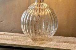 Varanisi Wide Recycled Glass Lamp 10 Varanisi Wide Recycled Glass Lamp -furniture Sales Store nkuku varanisi wide glass lamp 5055672406099 29381551980720