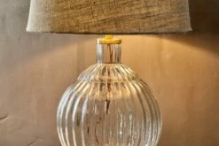 Varanisi Wide Recycled Glass Lamp 11 Varanisi Wide Recycled Glass Lamp -furniture Sales Store nkuku varanisi wide glass lamp 5055672406099 29382697910448