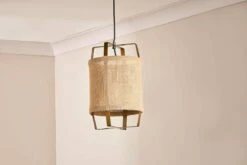 Vedalai Jute And Metal Frame Pendant - Small 8 Vedalai Jute And Metal Frame Pendant - Small -furniture Sales Store nkuku vedalai jute and metal frame pendant small 5055672419440 32810372464816