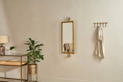 Visala Swivel Wall Mirror - Small -furniture Sales Store nkuku visala swivel wall mirror small 5055672420576 32810378920112