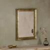 Yadur Rectangular Mirror - Antique Brass - Small -furniture Sales Store nkuku yadur rectangular mirror antique brass small 5055672406679 29473094434992