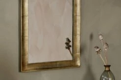 Yadur Rectangular Mirror - Antique Brass - Small -furniture Sales Store nkuku yadur rectangular mirror antique brass small 5055672406679 29473094729904