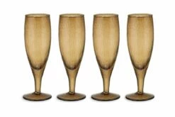 Yala Hammered Champagne Glass - Smoke Brown (Set Of 4) -furniture Sales Store nkuku yala champagne smoke brown set of 4 5055672410829 31010189803696
