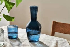 Yala Hammered Jug - Indigo