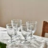 Yala Hammered Wine Glass - Clear Glass (Set Of 4) 1 Yala Hammered Wine Glass - Clear Glass (Set Of 4) -furniture Sales Store nkuku yala hammered wine glass set of 4 5055672402107 31649884668080