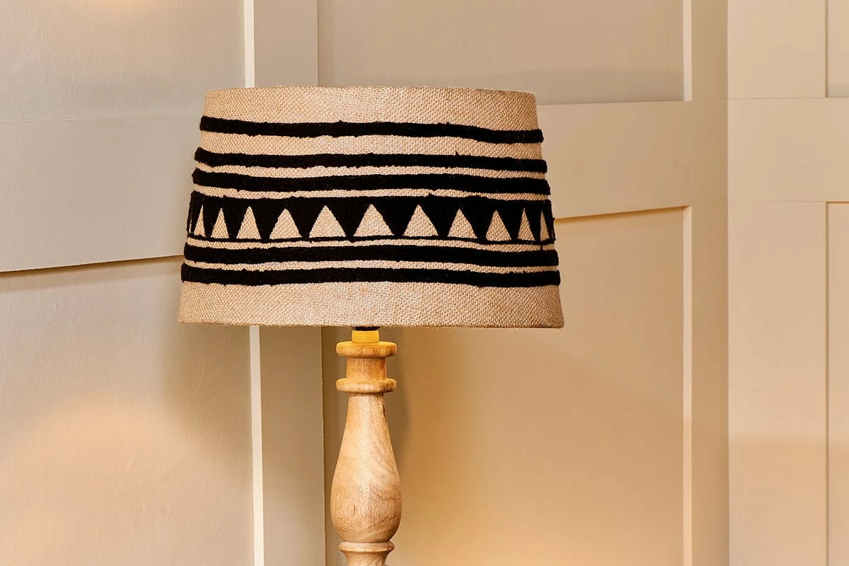 Yongana Jute Pattern Lampshade 8 Yongana Jute Pattern Lampshade - Image 6