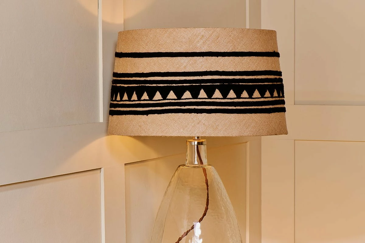 Yongana Jute Pattern Lampshade 9 Yongana Jute Pattern Lampshade - Image 7