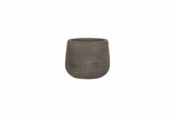 Zadie Etched Ceramic Planter - Grey - Small -furniture Sales Store nkuku zadie etched ceramic planter grey small 5055672419679 32810390519984