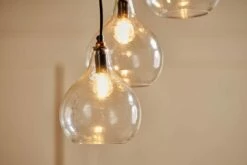 Ziva Statement Recycled Glass Cluster Pendant - Clear 12 Ziva Statement Recycled Glass Cluster Pendant - Clear -furniture Sales Store nkuku ziva statement recycled glass cluster pendant clear 5055672419372 32810429677744